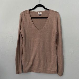 Tan knit sweater